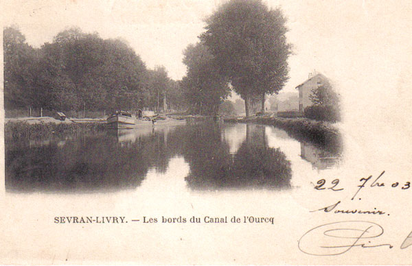 SEVRAN-LIVRY. - Les bords du canal de l'Ourcq